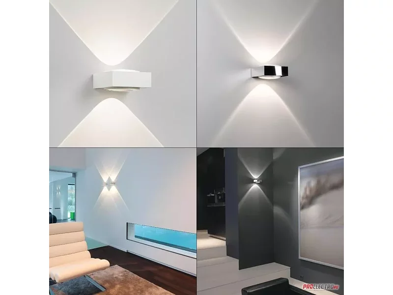 Vision LED Wall light светильник DeltaLight, LED 2x2W