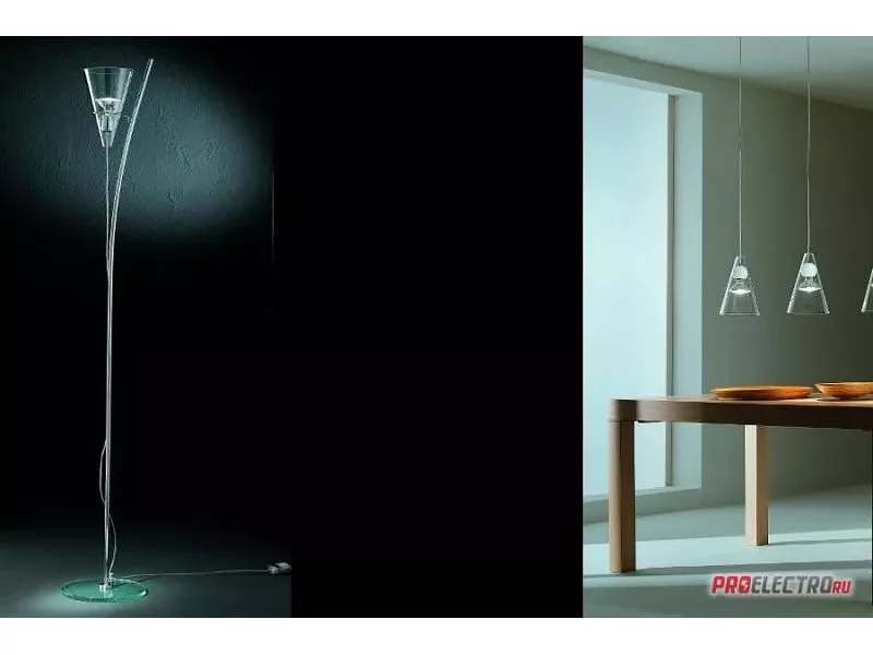 Gemma R floor light De Majo светильник, E27 1x77W
