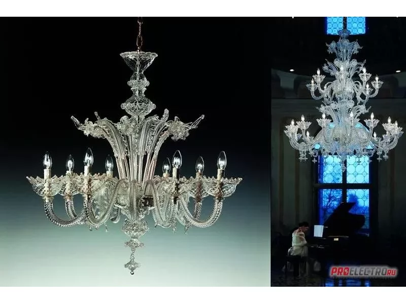 8099 K chandelier De Majo светильник, Depends on lamp size