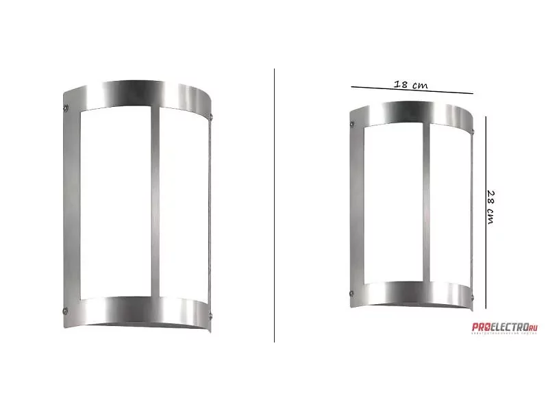 Aqua Marco wall lamp Typ 29/2 светильник CMD, E27 1x75W
