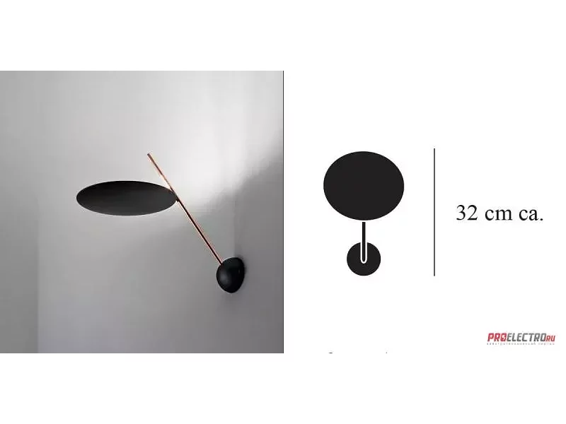 Светильник Catellani & Smith Lederam W0 Wall sconce, LED 17W