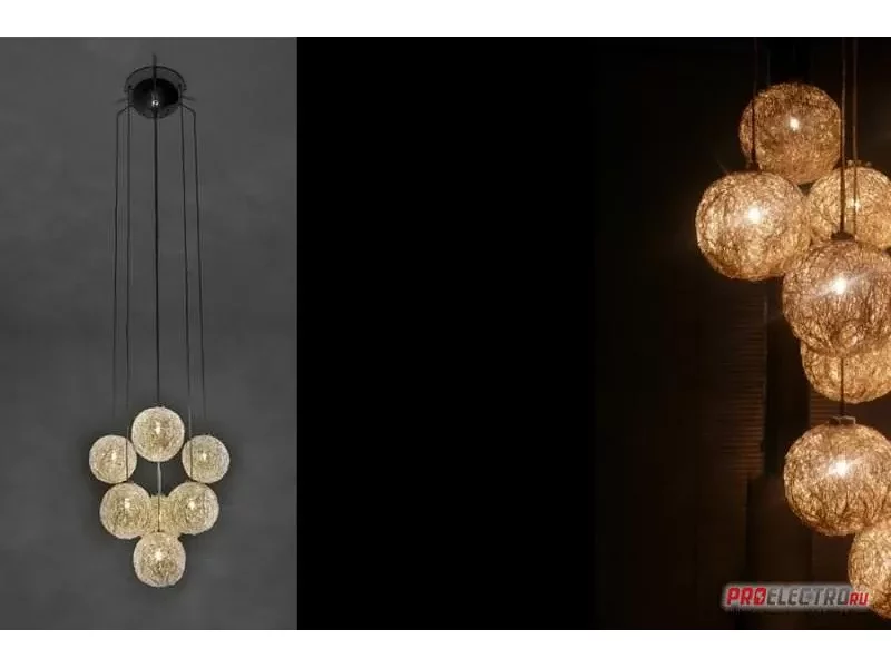 Sweet Light Sospensione Grappolo Catellani & Smith светильник