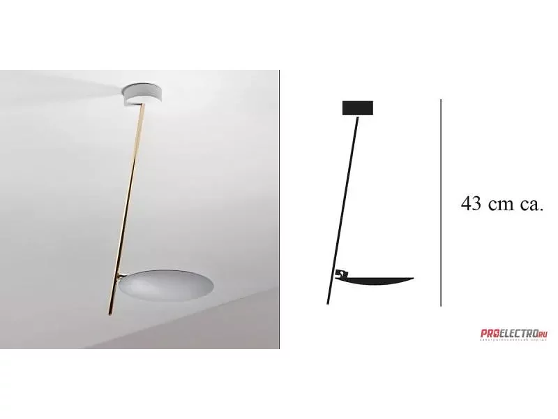 Lederam C1 Ceiling Light Catellani & Smith светильник, LED 17W