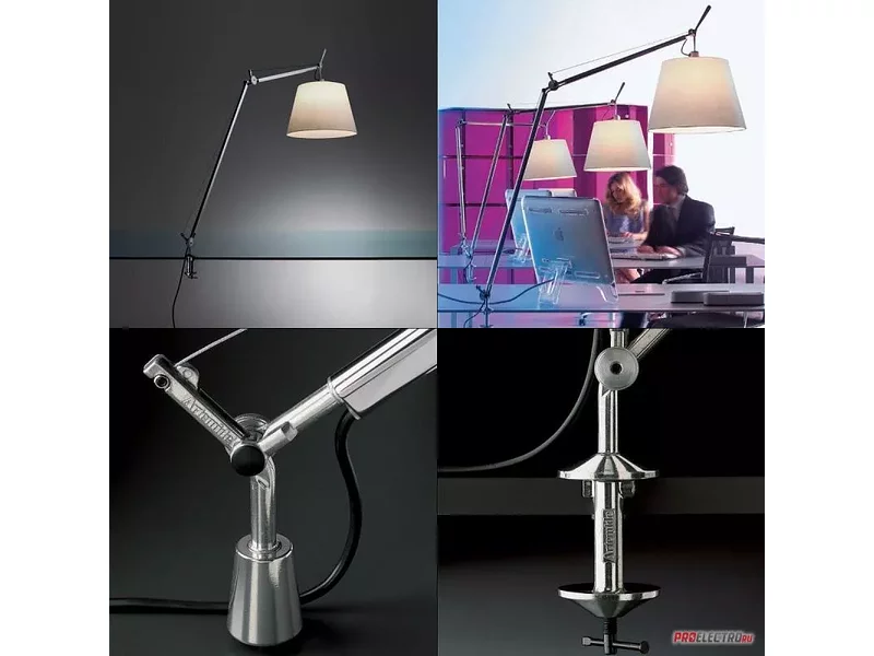 Светильник Tolomeo mega tavolo "on-off" table light Artemide, E27 1x150W Halogen