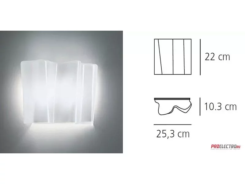 Светильник Logico parete mini wall sconce Artemide