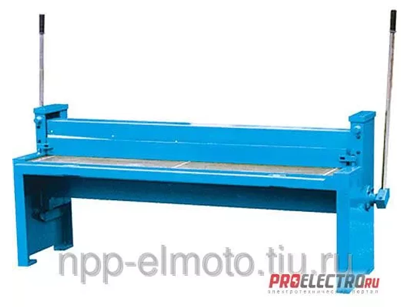 Ножницы гильотинные ручные Г 01-0.8x2500