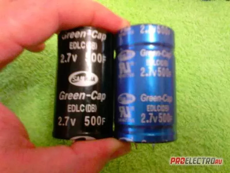 Суперконденсатор - ионистор 85F 16.2V