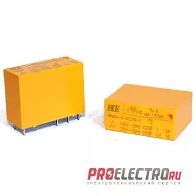 HRM2H-S-DC24v (1c 16A 240vAC) Реле, HKE