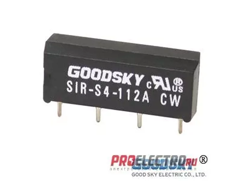 SIR-S4-124A Реле 0,5А, 1A, 24V, Goodsky