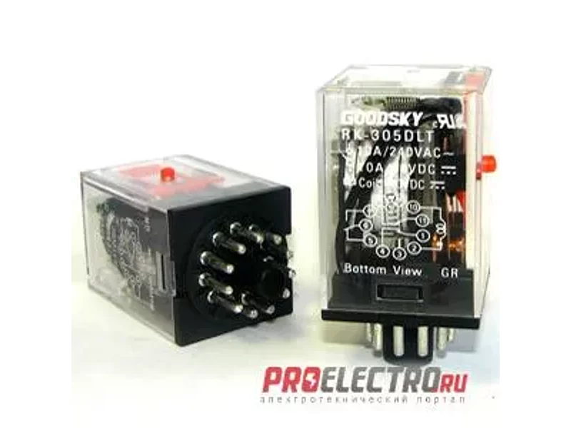 RK-305ALT Реле 10А, 3С, 110VAC, Goodsky