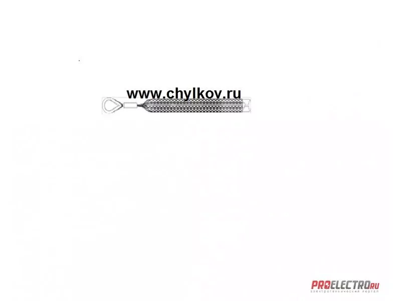 Тройной кабельный чулок для 3х кабелей, ⌀20-30мм, L=1000мм, 1 петля