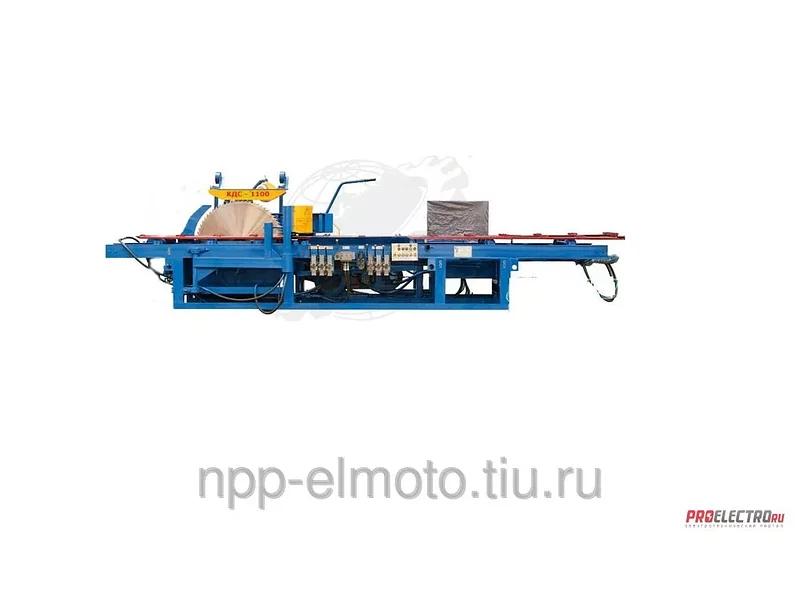 Круглопильный станок для бревен К КДС-1100