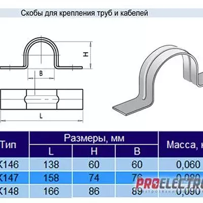 Скоба К148