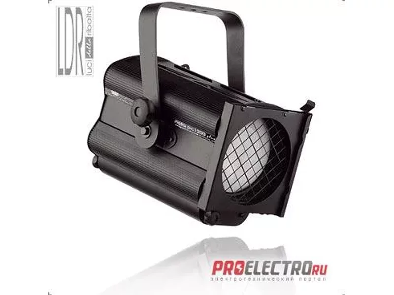 Прожектор театральный с линзой Френеля 1200W LDR Nota PC 1200 Plus, черный