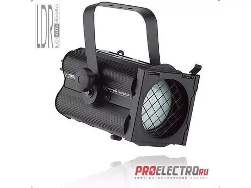 Прожектор c плоско-выпуклой линзой 650W LDR Tempo PC 650 Plus, черный