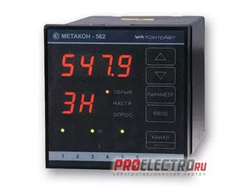 МЕТАКОН-512/522/532/562 многоканальные измерители - регуляторы
