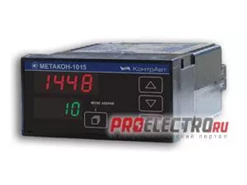 МЕТАКОН-1015 измеритель, нормирующий преобразователь, щитовой монтаж, RS-485