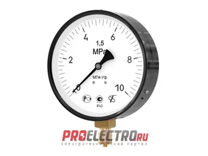 Манометры технические МП4-Уф, МВП4-Уф, ВП4-Уф
