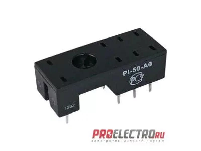 PI-50-A0 колодка для реле AMI, AM (PCB монтаж)