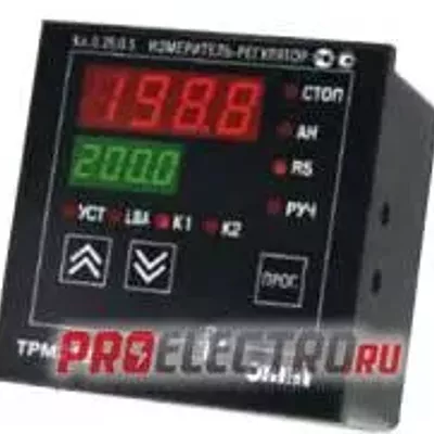 Измеритель ПИД-регулятор с интерфейсом RS-485 ОВЕН ТРМ212