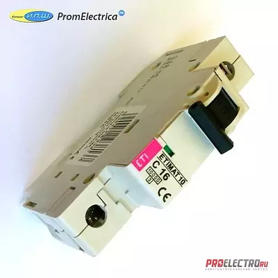 002141514 ETIMAT 6  1p С 10А (6 kA) может заменить iEK MVA20-1-010-C