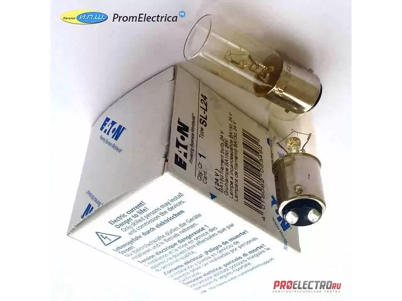 EATON MOELLER - SL-L24 - Лампа накаливания, BA15D, 24V