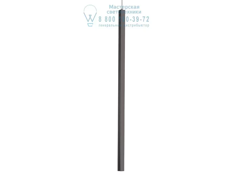Ideal Lux ULTRATHIN SP1 BIG SQUARE NERO подвесной светильник черный 194196