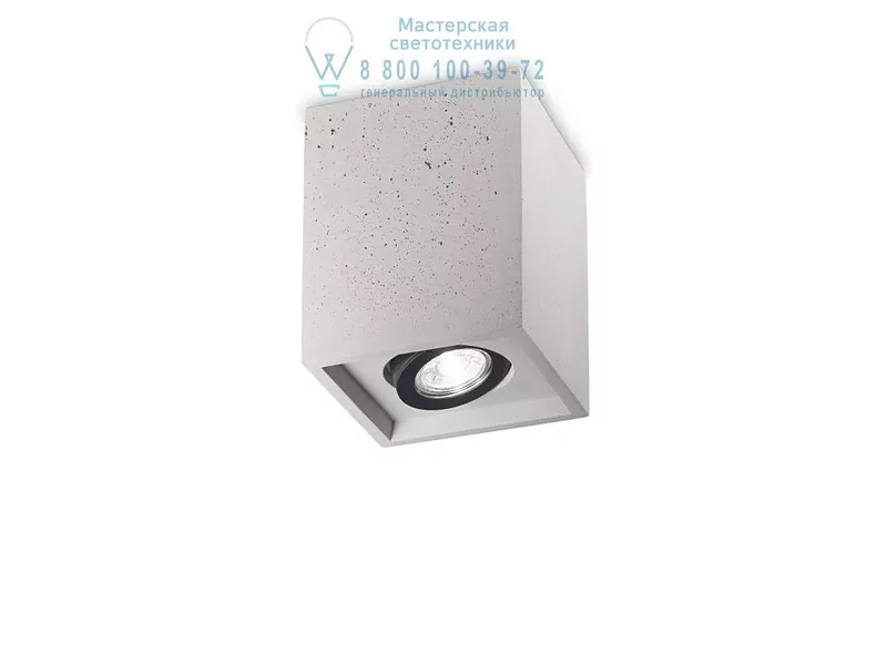 Ideal Lux OAK PL1 SQUARE CEMENTO потолочный светильник  150475