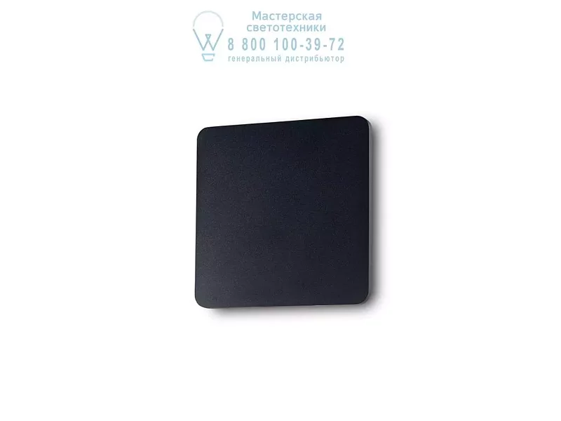 Ideal Lux COVER AP1 SQUARE SMALL NERO накладной светильник черный 195766