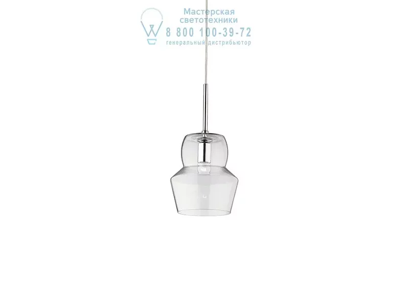 Ideal Lux ZENO SP1 SMALL TRASPARENTE подвесной светильник прозрачный 003108