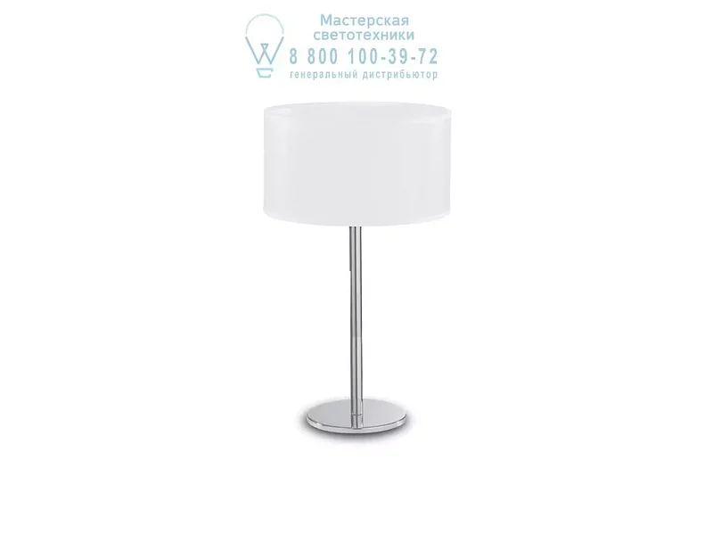 Ideal Lux WOODY TL1 BIANCO настольная лампа белый 143187