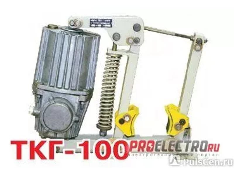 Тормоз крановый ТКГ-100 с ТЭ-30