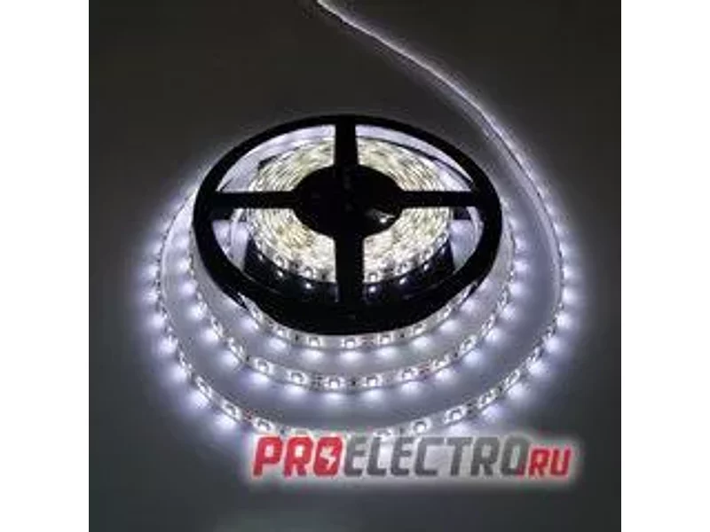 Лента светодиодная SMD5050-30-54-12-72-6400 30LED/м, IP54, 12В, 7.2Вт, 6400К, TDM