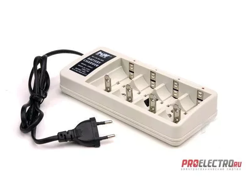 Зарядное утройство Hi-Цфее ИС1 R03/R6/R14/R20*2/4, 9V*1-2 быстр. зарядка
