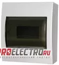 Бокс ЩРН-П-8модулей навесной пластик IP40 TDM