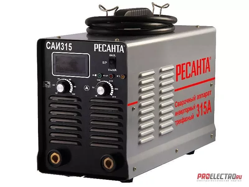САИ-315 РЕСАНТА. Сварочный инверторный аппарат.