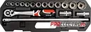 YATO YT-3870. Набор инструментов на 18 предметов.