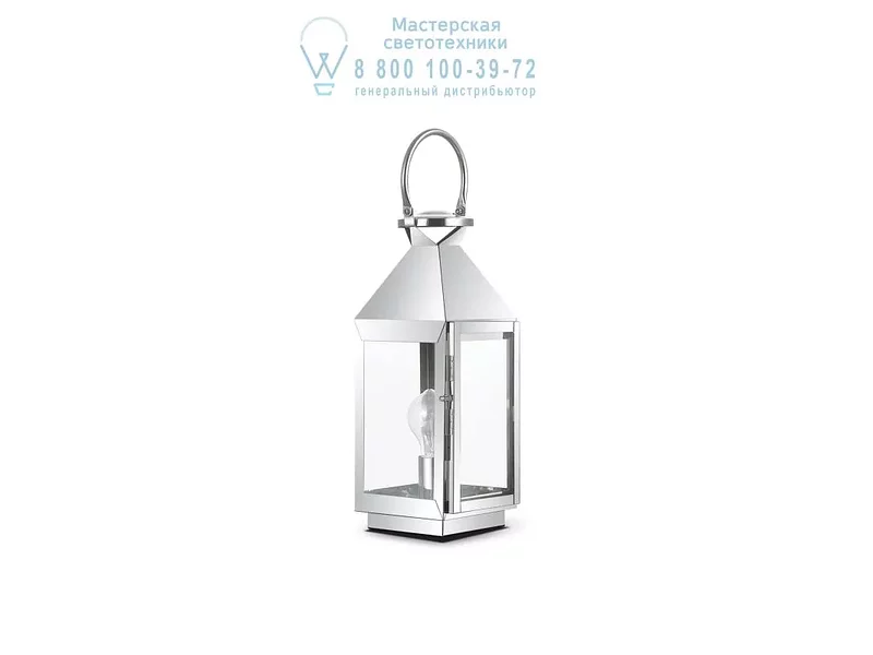 Ideal Lux MERMAID TL1 SMALL CROMO настольная лампа хром 166650