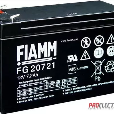 Аккумулятор Fiamm FG20721