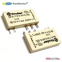 348170247048 Ультратонкие реле для печатного монтажа Finder 0,1 Ампера 24В DC
