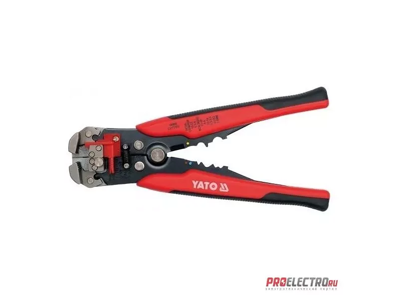 YATO YT-2270. ИНСТРУМЕНТ ДЛЯ ОБЖИМА И ЗАЧИСТКИ ПРОВОДОВ.
