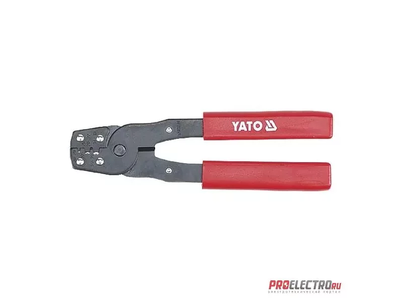 YATO YT-2255. ИНСТРУМЕНТ ДЛЯ ОБЖИМА И ЗАЧИСТКИ ПРОВОД.