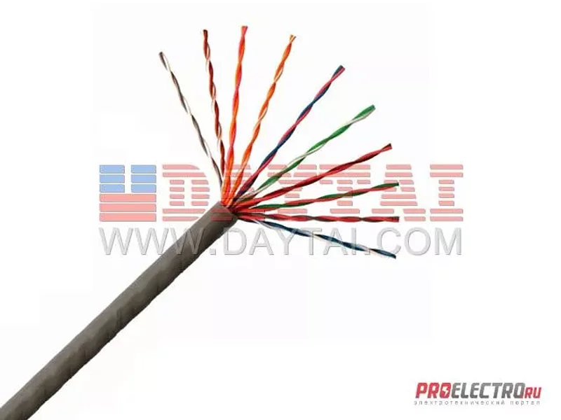 CAT.5E,UTP,10 Pair cable
