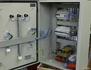 Шкаф силовой ШС ввод 63А 380/220В с розетками 32А+16А 3р, 16А+10А 1р, 10А 12В
