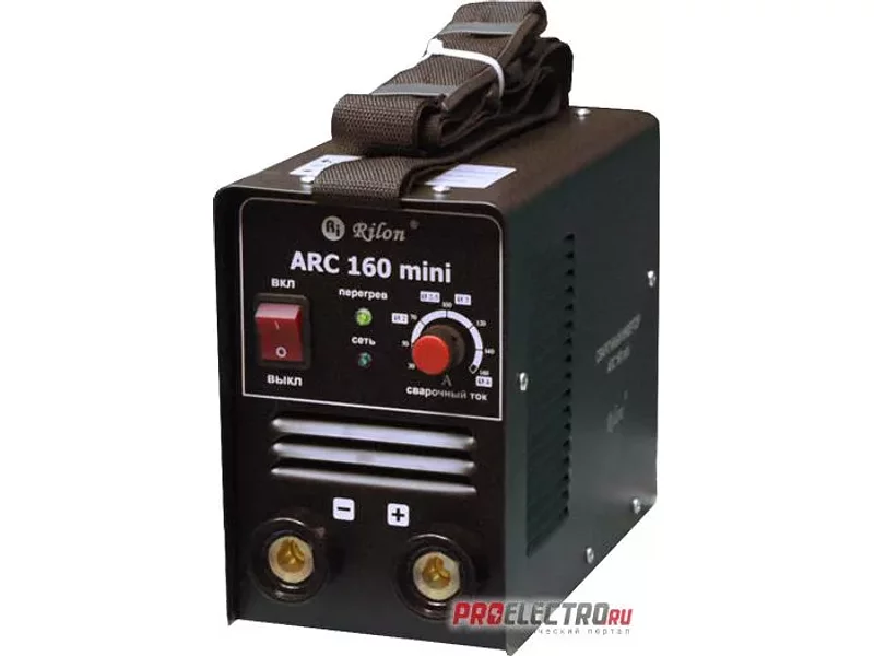 Сварочный инвертор ARC 160 mini в пластиковом кейсе