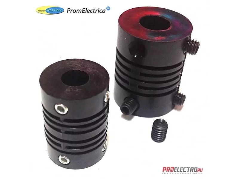 6PIE ф6 COUPLING Упругая муфта для подсоединения вала энкодера 6 мм Autonics