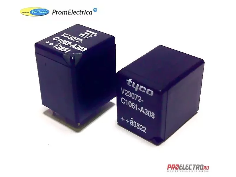 V23072-A1061-A308 3-1393272-6 материал конт AgNi0.15 Open Printed circuit, Tyco
