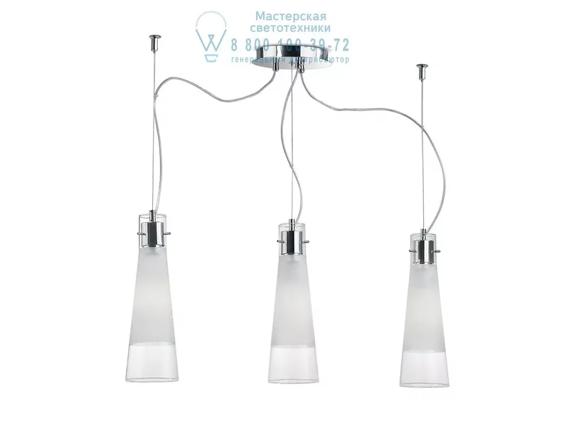 Ideal Lux KUKY CLEAR SP3 подвесной светильник прозрачный 033952