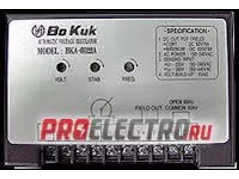 Автоматический регулятор напряжения, AVR BKA-6022A