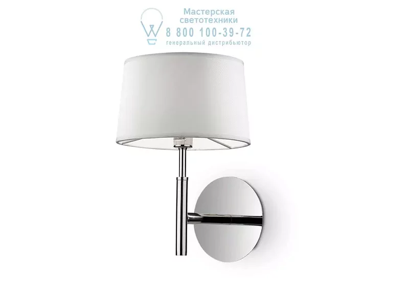 Ideal Lux HILTON AP1 накладной светильник белый 075471
